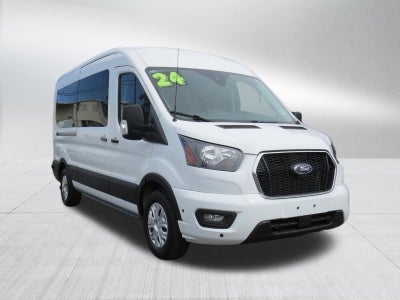2024 Ford Transit Passenger Wagon XLT T-350 148 Med Roof RWD