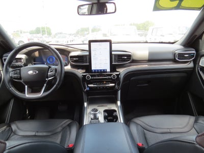 2023 Ford Explorer Platinum 4WD w/ Tech Pkg. Nav, Sunroof & 3rd Row