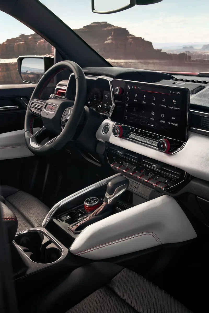 2026 GMC Canyon infotainment system at Deacon Jones GMC of Clinton in CLINTON NC