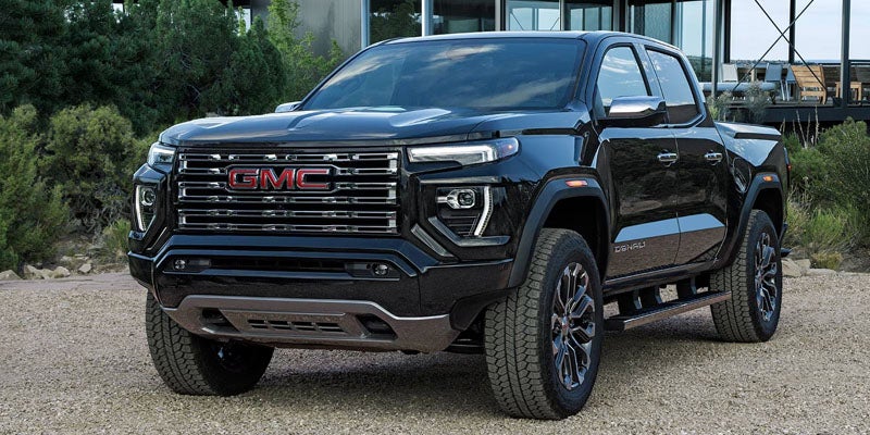 Side profile of the 2026 GMC Canyon Elevation in Clinton NC