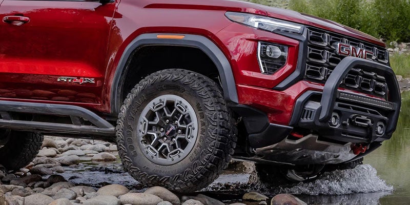 2026 GMC Canyon Elevation and available GMC Canyon trim levels