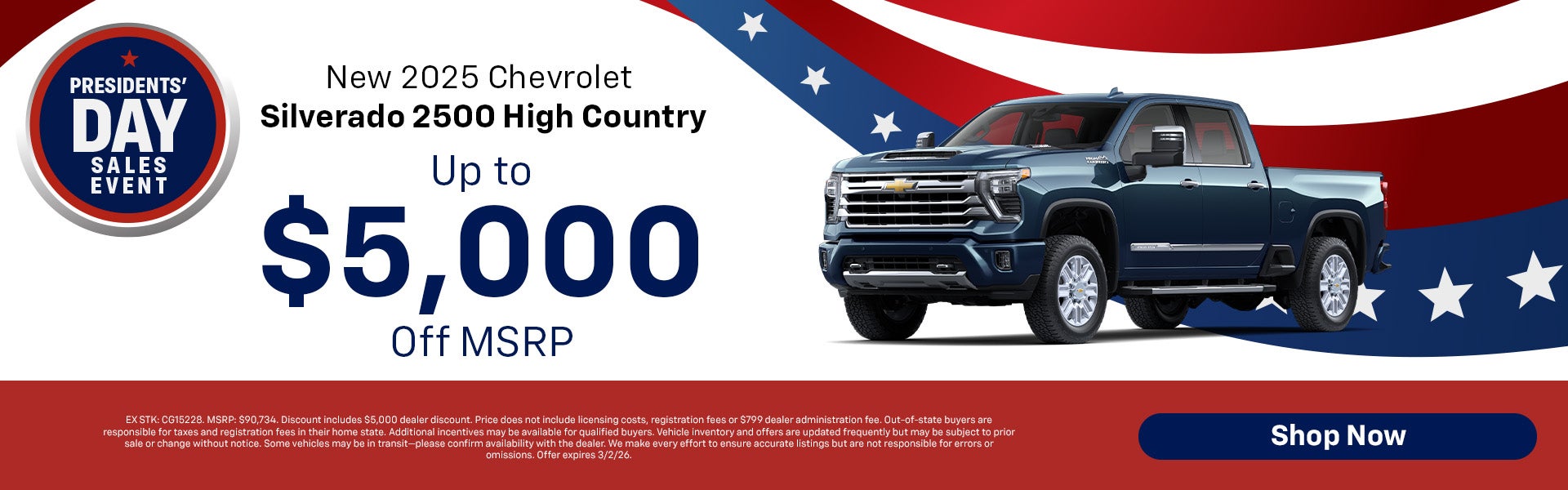 New 2025 Chevrolet Silverado 2500